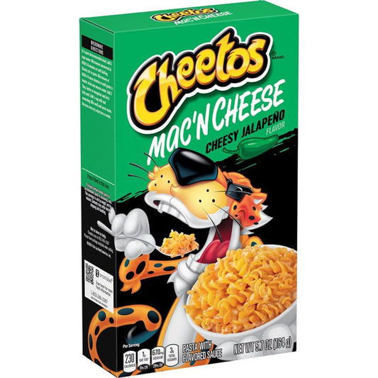 MAC'N CHEESE CHEESE JALAPENO CHEETOS 170G